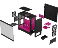 FRACTAL DESIGN Pop Air Core TG Clear Tint RGB magenta core FD-C-POR1A-03 - 1051251 - zdjęcie 11